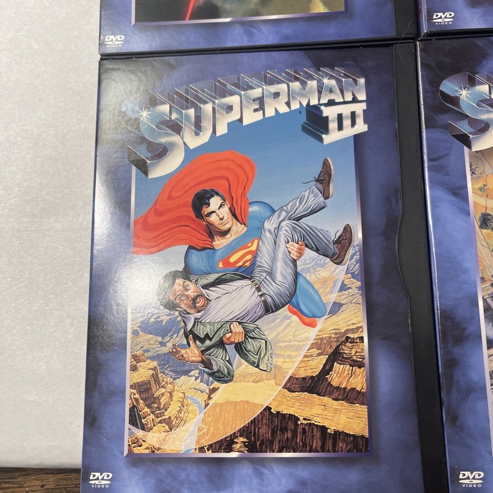 Complete Superman Collection Box Set (DVD, 2001, 4-Disc Set) - Picture 5 of 9